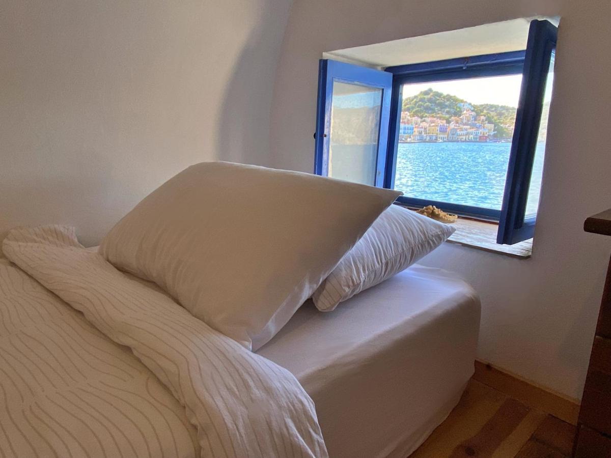 Apartmán Seafront - Harbour View , Pitini 2 Symi Exteriér fotografie