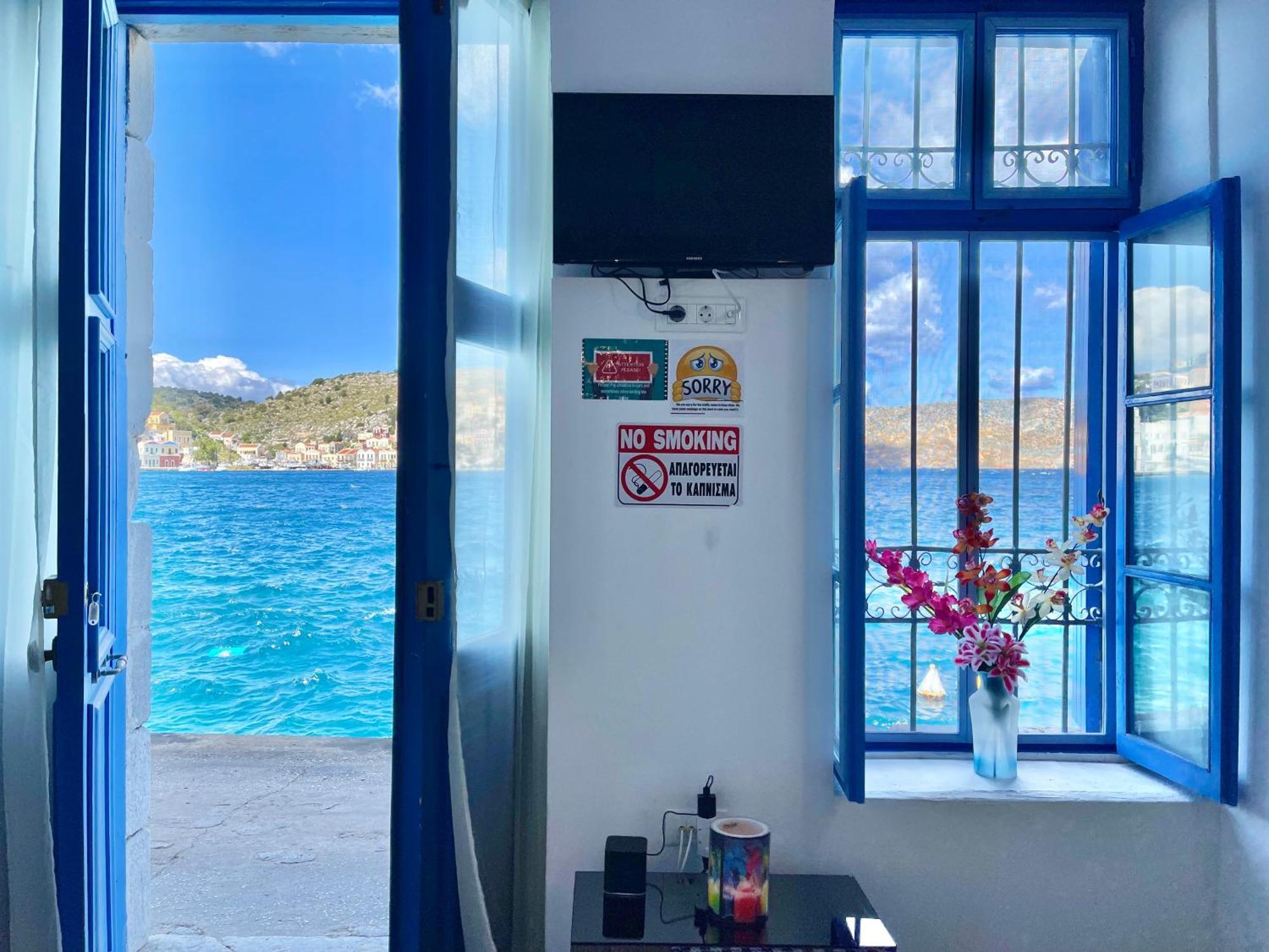 Apartmán Seafront - Harbour View , Pitini 2 Symi Exteriér fotografie